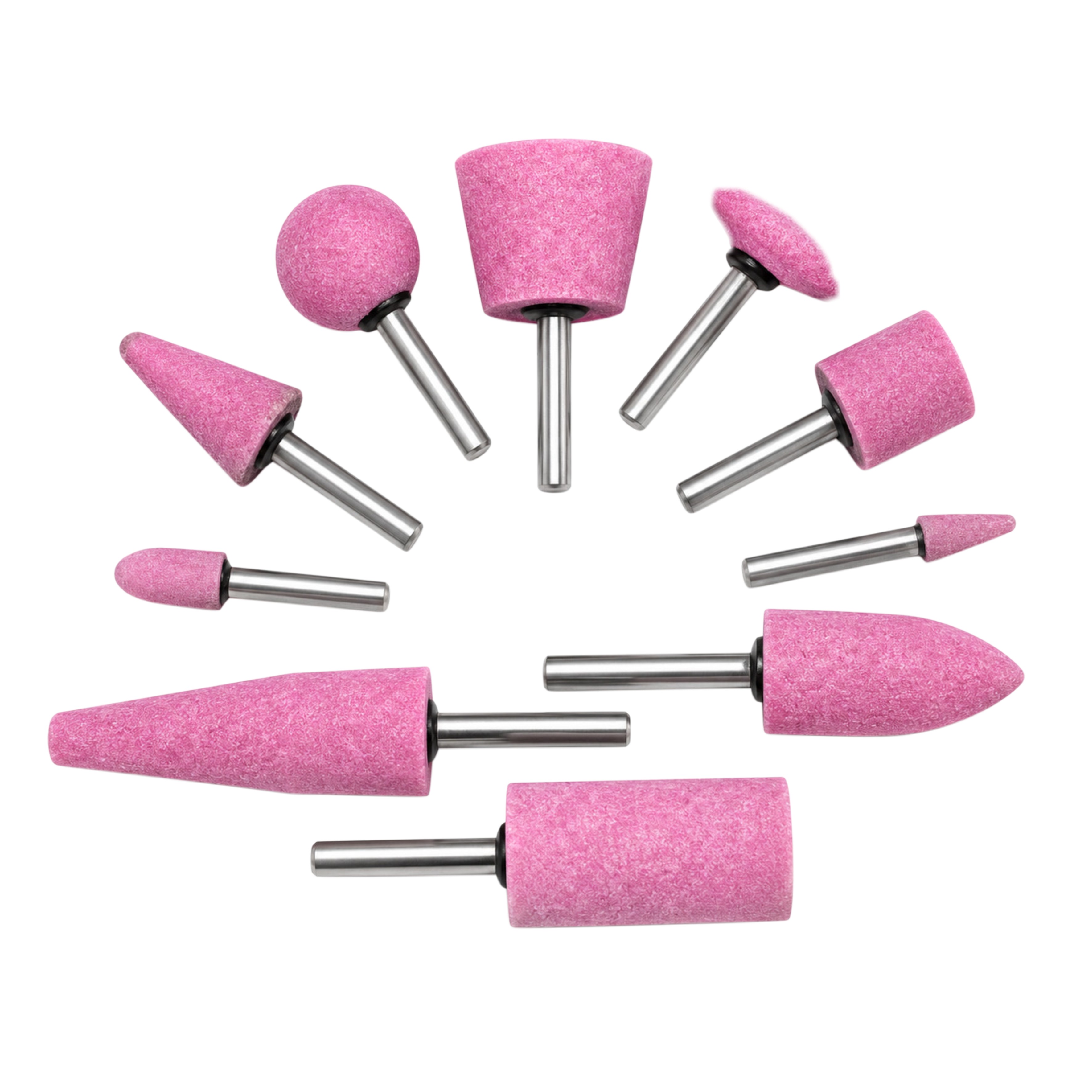Set Piedras para Mototool 10 Pzs